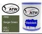 Preview: Jeep, Sarge Green, GG / PGG: 500ml Lackdose, von ATW Autoteile West.